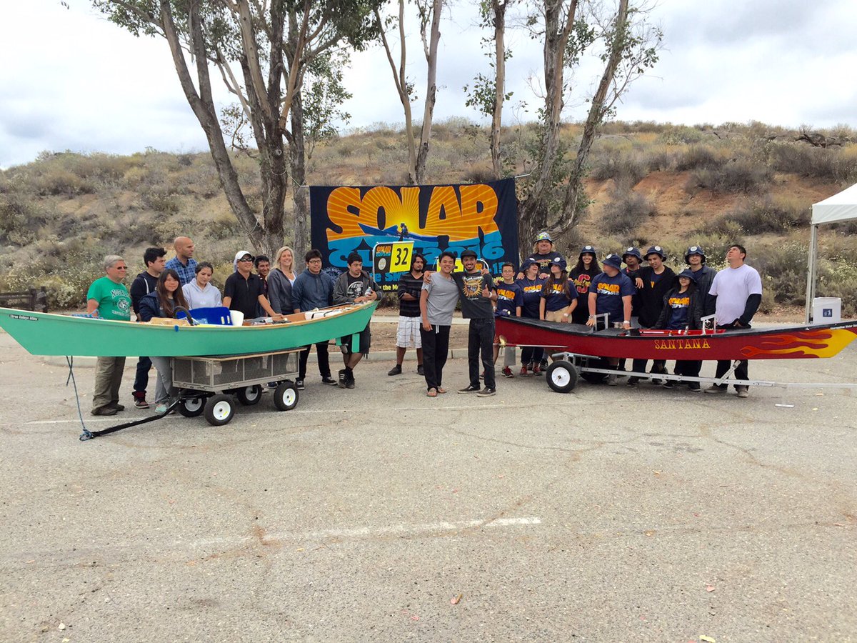 mwdh2o's tweet photo. Kudos to #socal high schools competing in #SolarCup2016 #FinishStrong https://t.co/sTKedQngdw