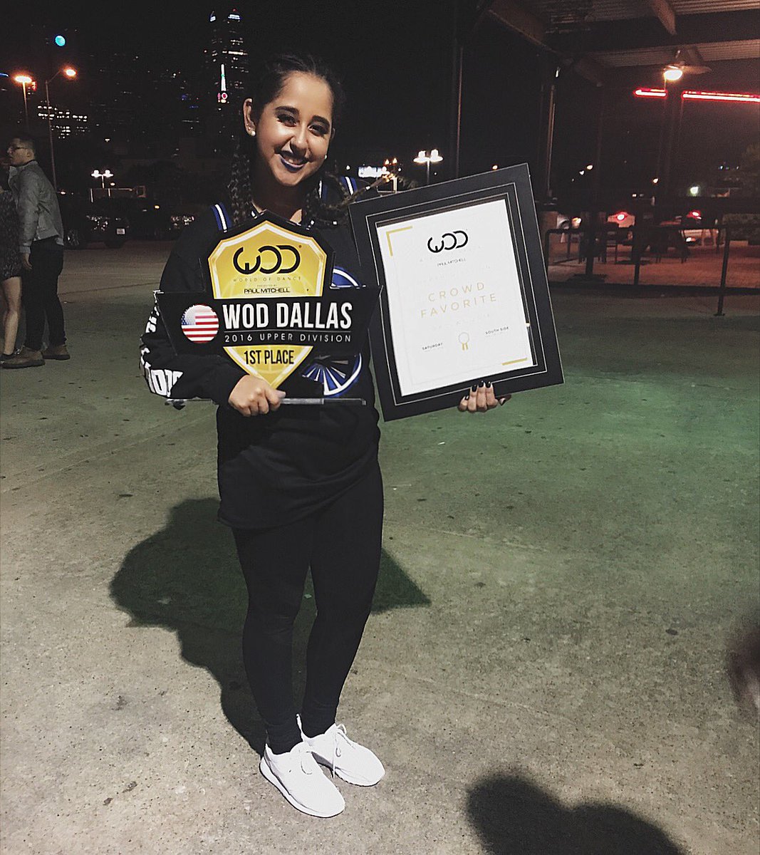 _alyssaanikolee's tweet photo. The Neighborhood really repped for D-town last night; we won 1st Place Champion and Crowd Fav. #proud #NBHD #myhood https://t.co/t7tGntEPD3