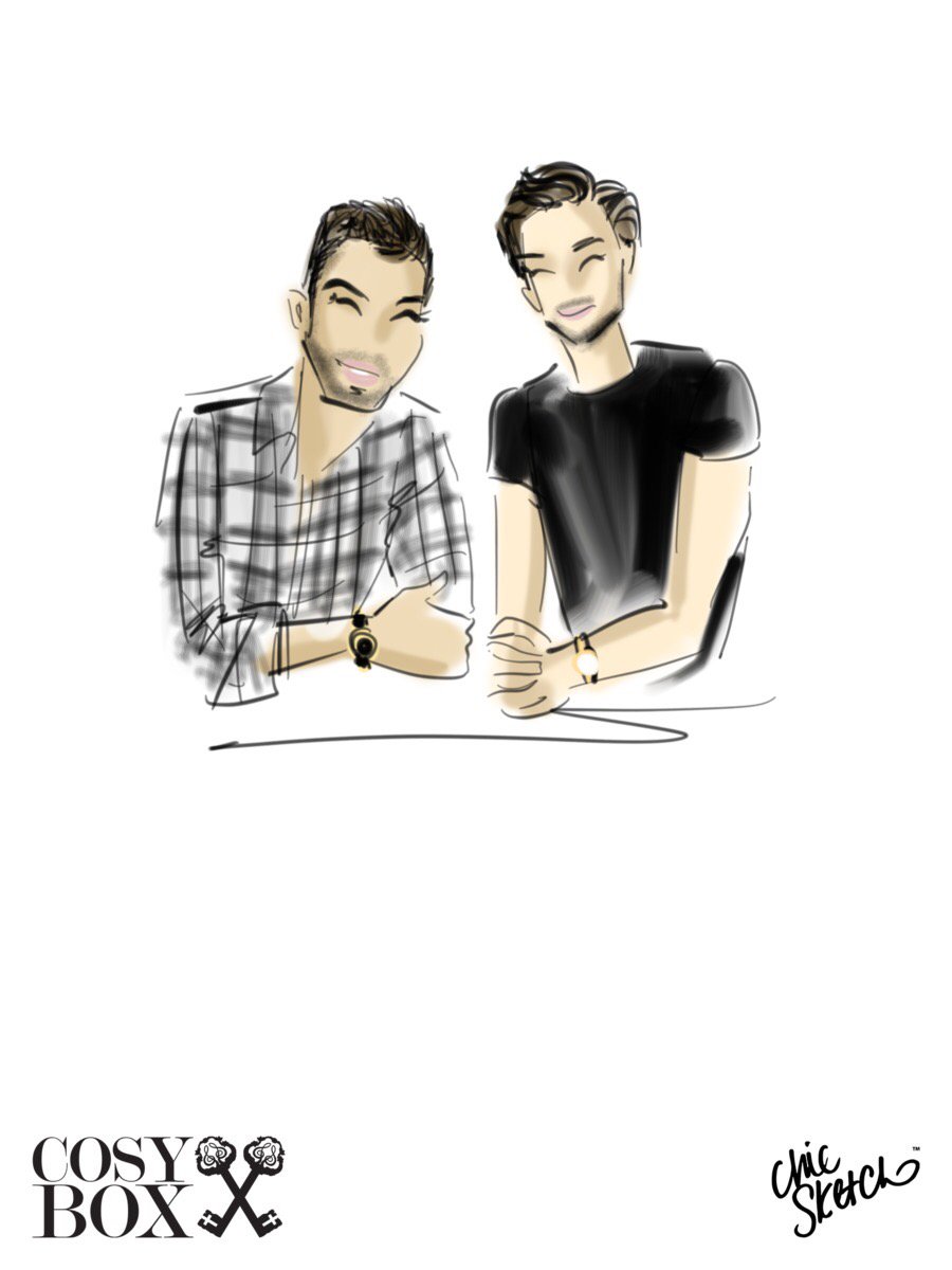 COSYBOX's tweet photo. Thank you @ChicSketch for these amazing sketches! https://t.co/HNuKcl9xQU