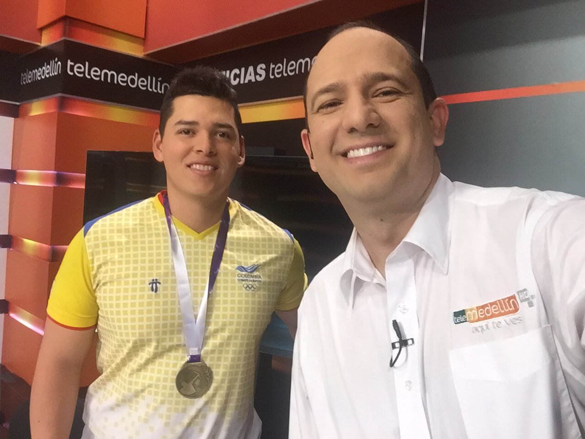 juanfedeportes's tweet photo. Pendientes! Desde las 3 pm más finales de la @AWCMedellin por @Telemedellin Con Daniel Muñoz, Oro compuesto mixto!! https://t.co/QgnT867AOe