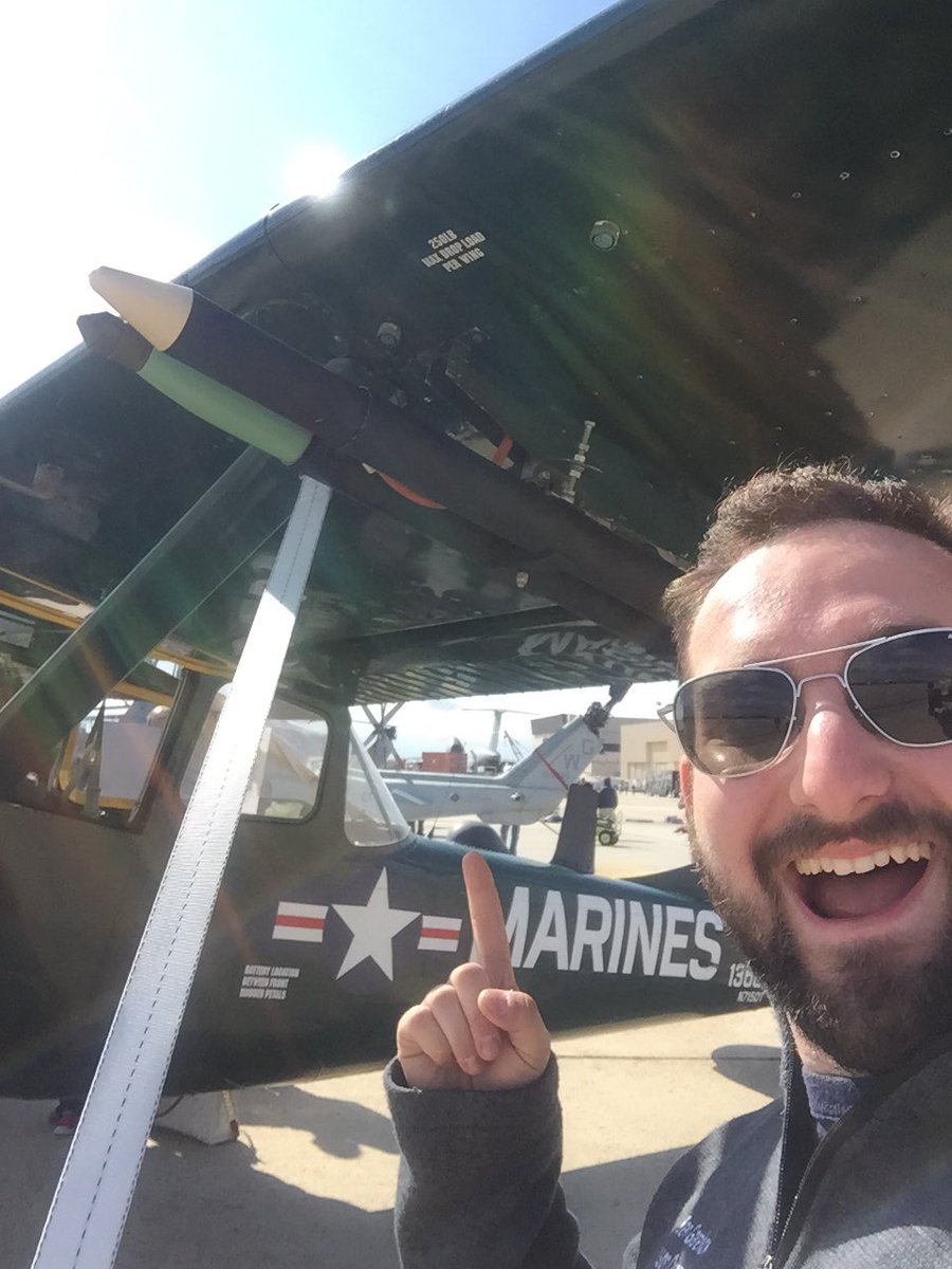 B_Garelick's tweet photo. CAS #weirdplanes in real life, a grasshopper with rockets https://t.co/GTesbZcr6v