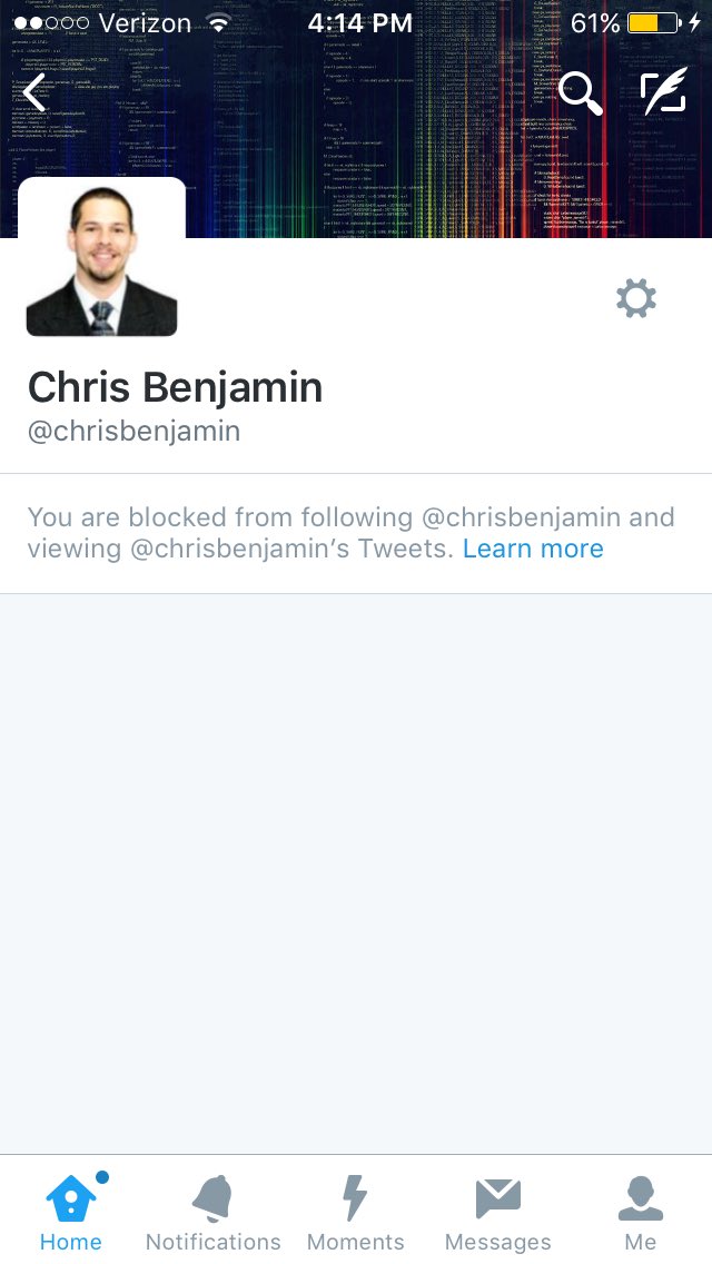 Chuckles152's tweet photo. #QuickBlocker https://t.co/R45bokec6X