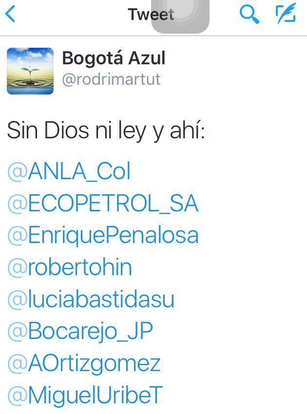 rodrimartut's tweet photo. #InmoralidadAdministrativa 
#LaMacarena #Fracking #ExtraPanamaPapers #Doctoradoen #ReservavanDerhammen #RosaElvira https://t.co/EJMEdh2CPu