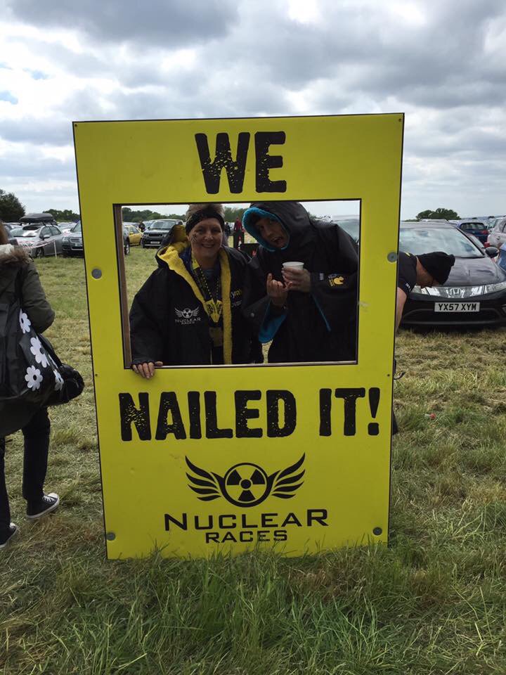 J4NEYM's tweet photo. @TheNuclearRaces What a fantastic weekend. 12k for me yesterday and 3k with my Rookie today. #TeamRAW #RAWORT https://t.co/aGPptud790