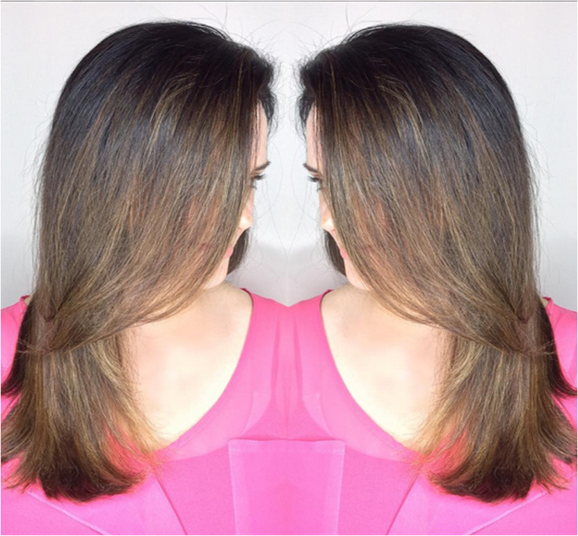 StyleHouseSalon's tweet photo. .@Lee_hairstylist client wanted to go lighter 4 #summer.  He  base dark w/ #diarichesse &amp; styled using #techniart. https://t.co/6f8wV9rn04