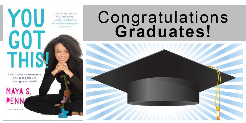 BookshopSC's tweet photo. Inspire a grad with You Got This! by @MayasIdeasShop, a handbook for teens &amp; young adults https://t.co/PLpQ9iYhRu https://t.co/4pyaQy5l2h
