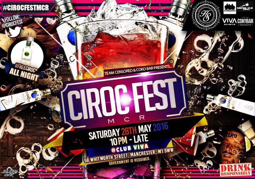 FunsizeBettz's tweet photo. Standard Tickets For #CirocFestMCR Available At 

👇🏾👇🏾👇🏾👇🏾👇🏾

https://t.co/pvnrwYOG5w https://t.co/HA34kJWKBw