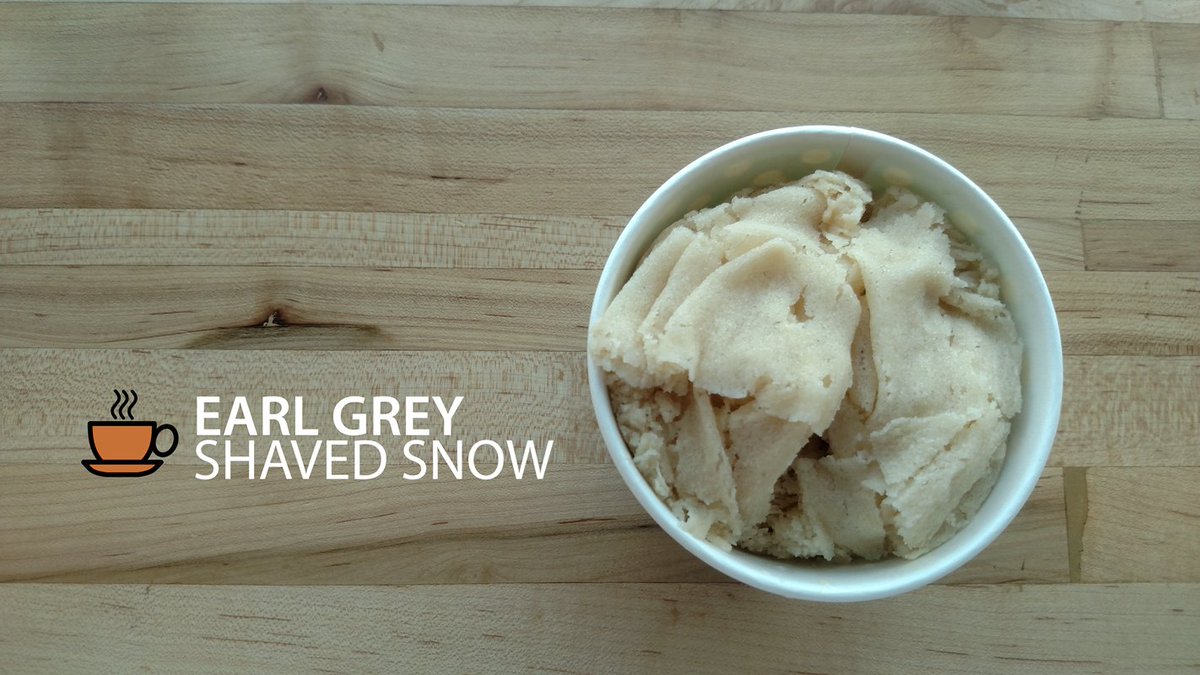 SNOWLABCO's tweet image. New secret flavor: Earl Grey! #snowlab #EarlGrey