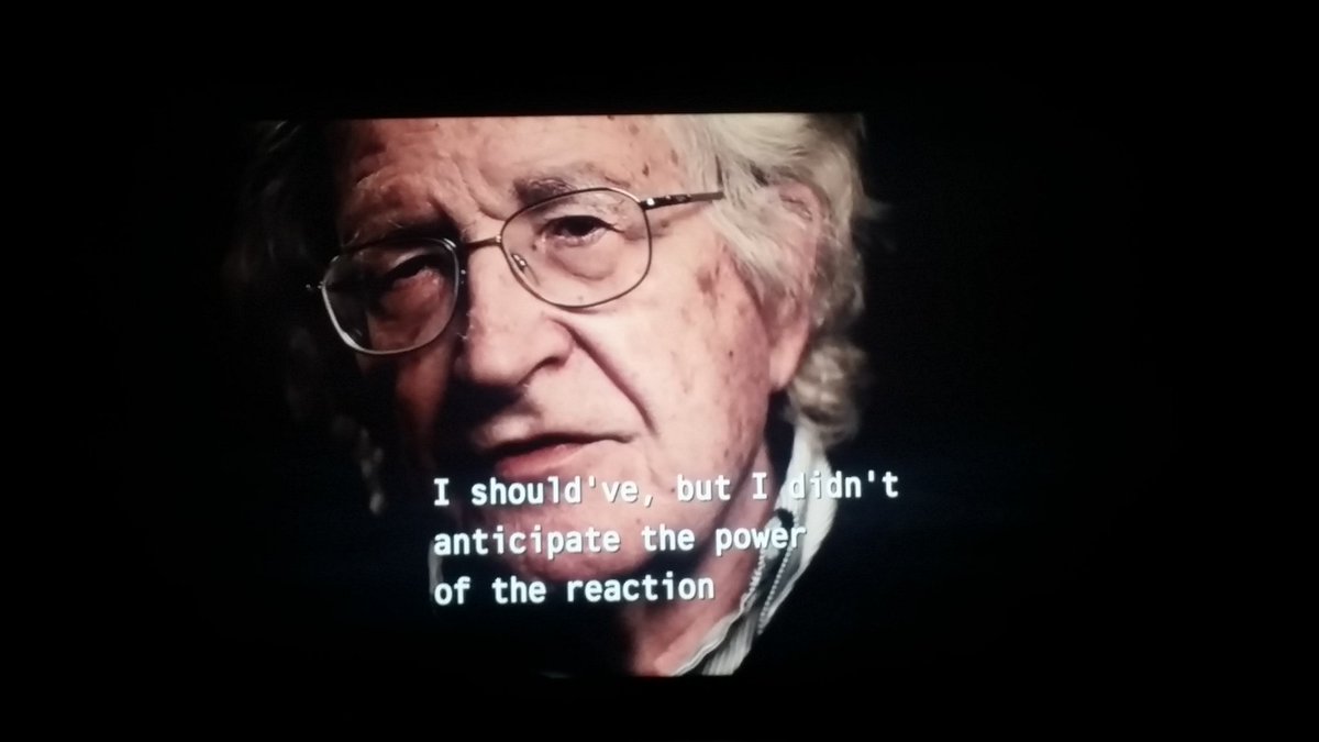 scottdhayden's tweet photo. I recommend #RequiemForTheAmericanDream on @NetflixUK for #bcotdoc students - #Chomsky is always relevant. https://t.co/yyhn1LsHRR