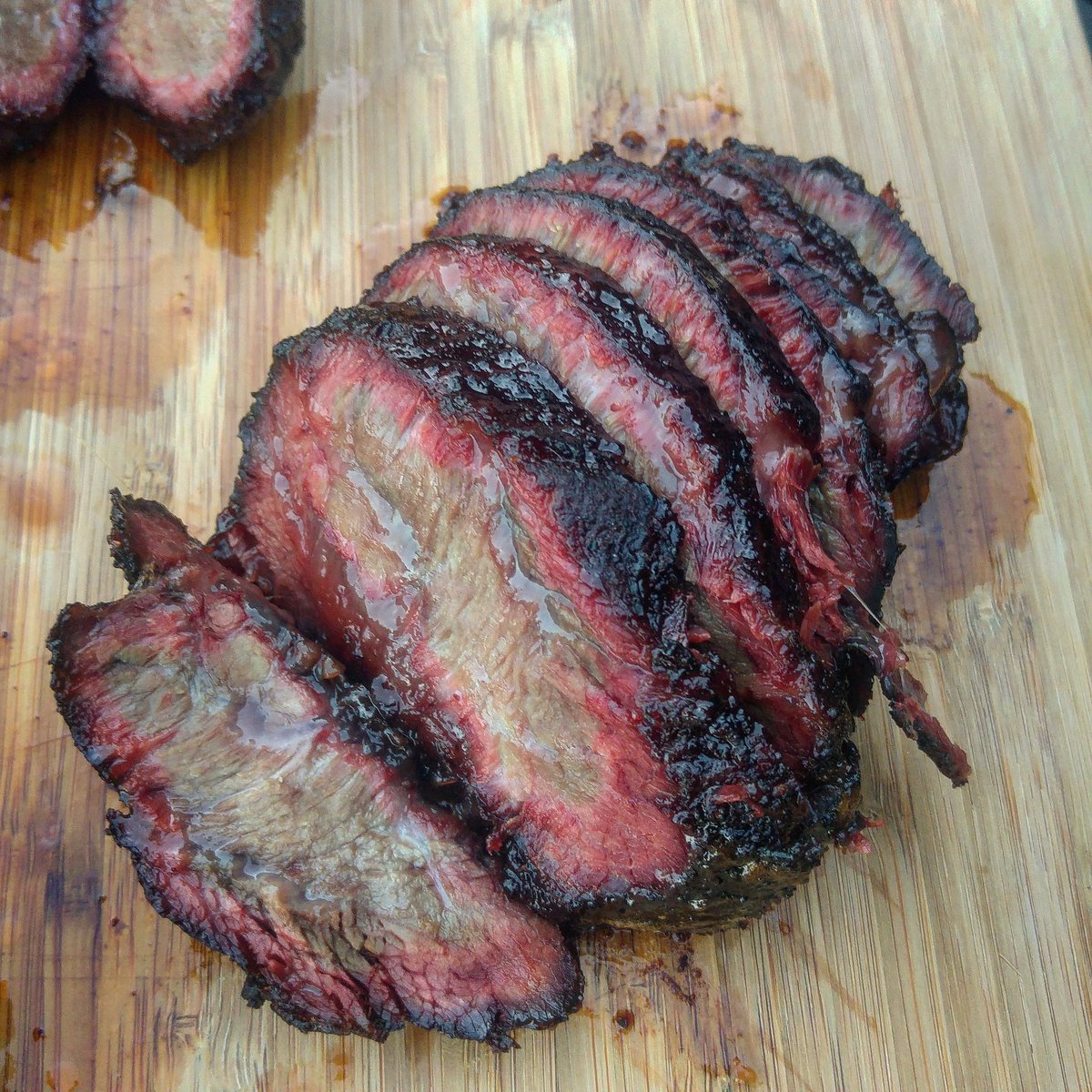 BoomasBBQ's tweet photo. Delicious @MeatChurch honey hog bbq rubbed beef cheek.  Love these things https://t.co/FSo47fRcR1