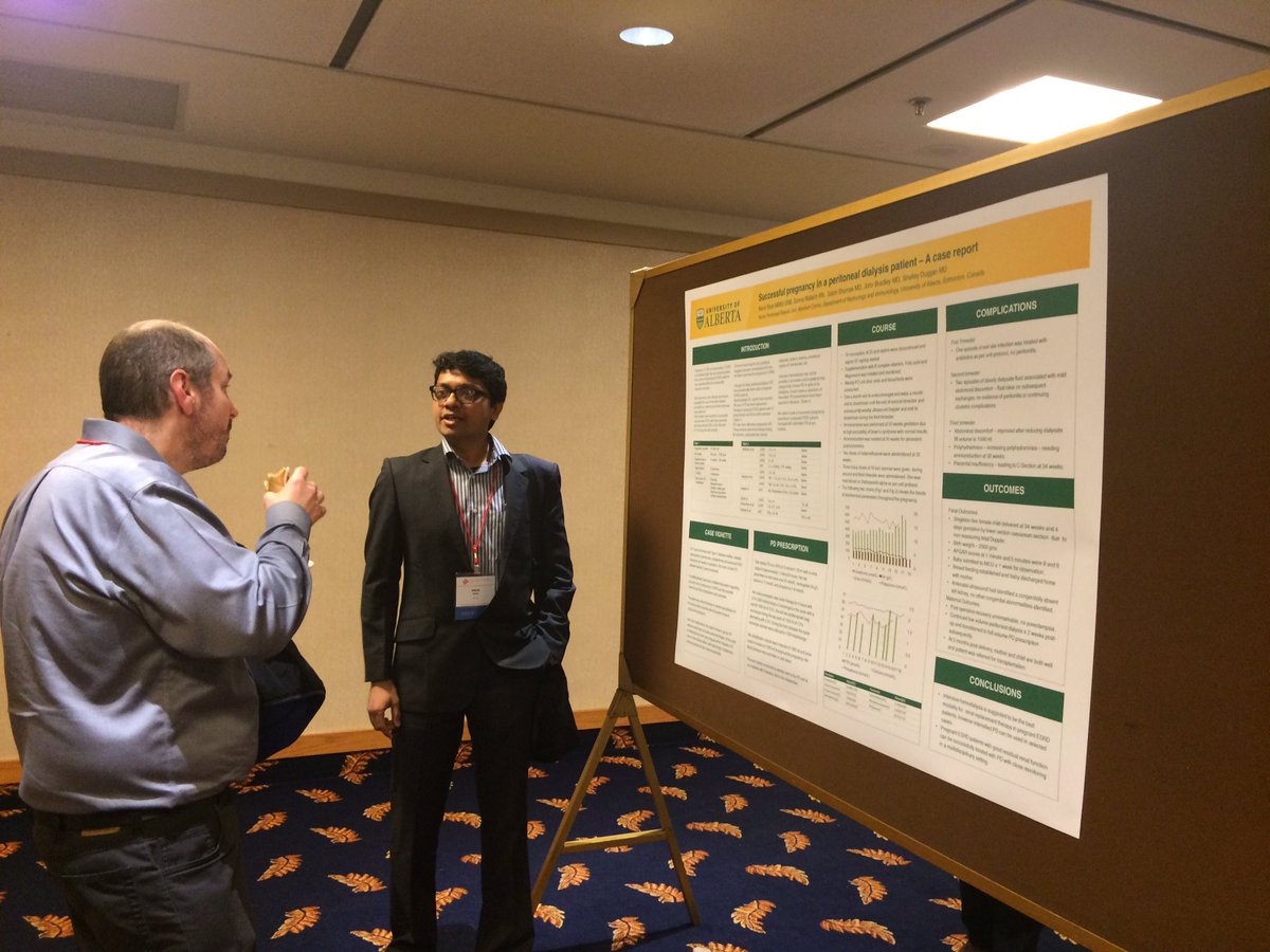 hswapnil's tweet photo. One of the other posters, @dr_nikhilshah presented at #CSN16: pregnancy in a PD patient https://t.co/1YGny3uaEv