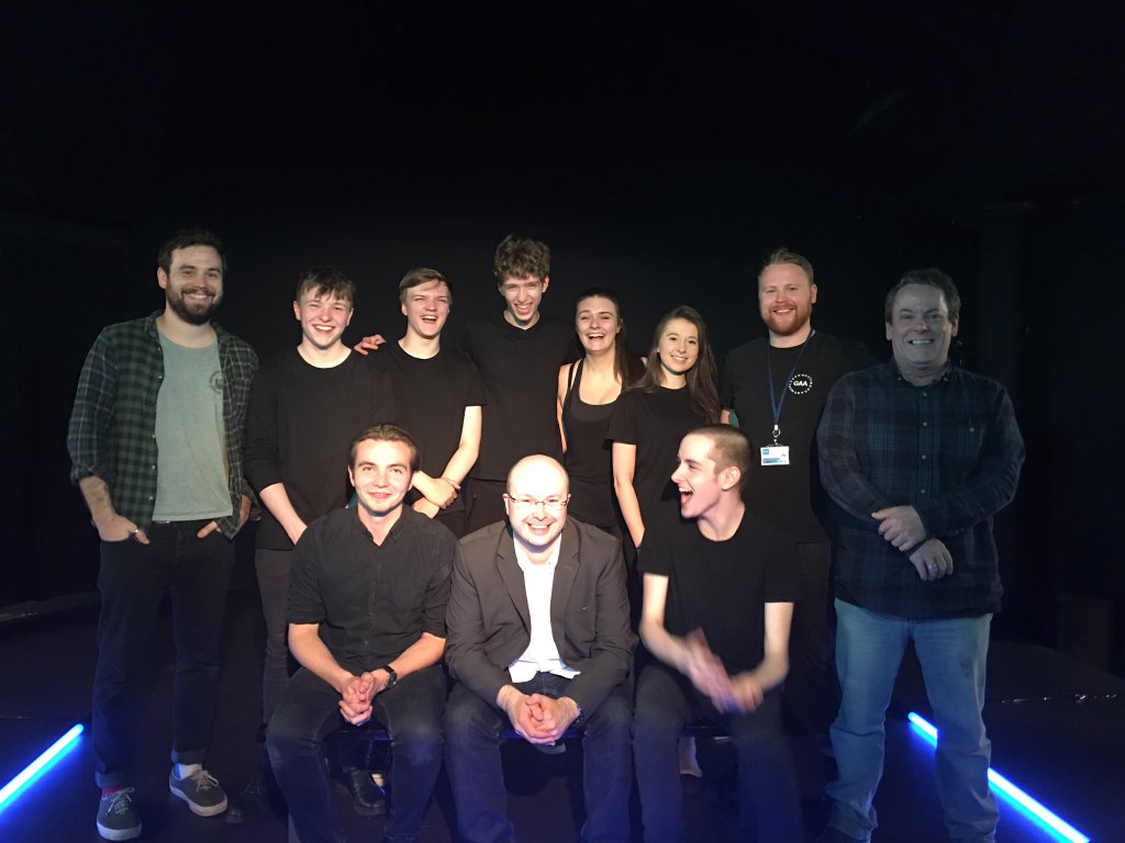 Powerful <a href="/NTConnections/">Connections</a> performance of <a href="/andersondavey/">Davey Anderson</a>'s #Blackout by this talented bunch from <a href="/GlasgowActingAc/">GlasgowActingAcademy</a>