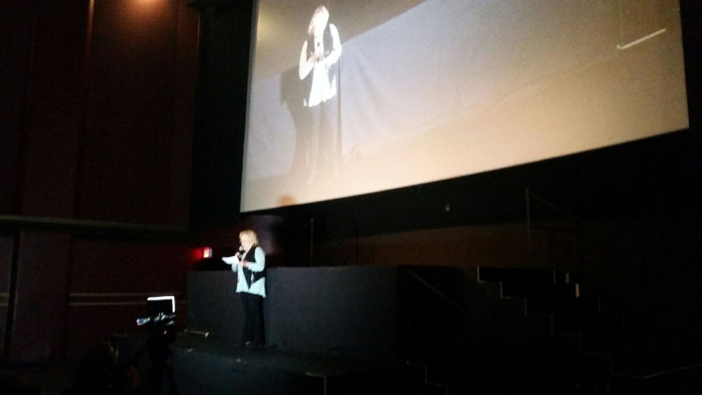 TJFFtweets's tweet photo. Rick Salutin introduces doc HONEST ED MIRVISH @TheBloorCinema in front of a #FullHouse! #TJFF2016 #LastDay #HonestEd https://t.co/ICaDHBvJ7W