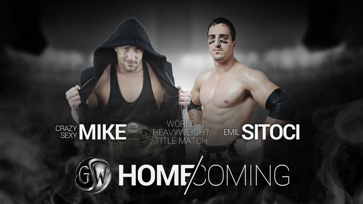 GSW_Fan_Spirit's tweet photo. Main Event am 7. Juli bei #gswhomecoming: @EmilSitoci vs. @CrazySexyMike1 um den World Title! #esgehtwiederlos https://t.co/WZ9ytRhcYN