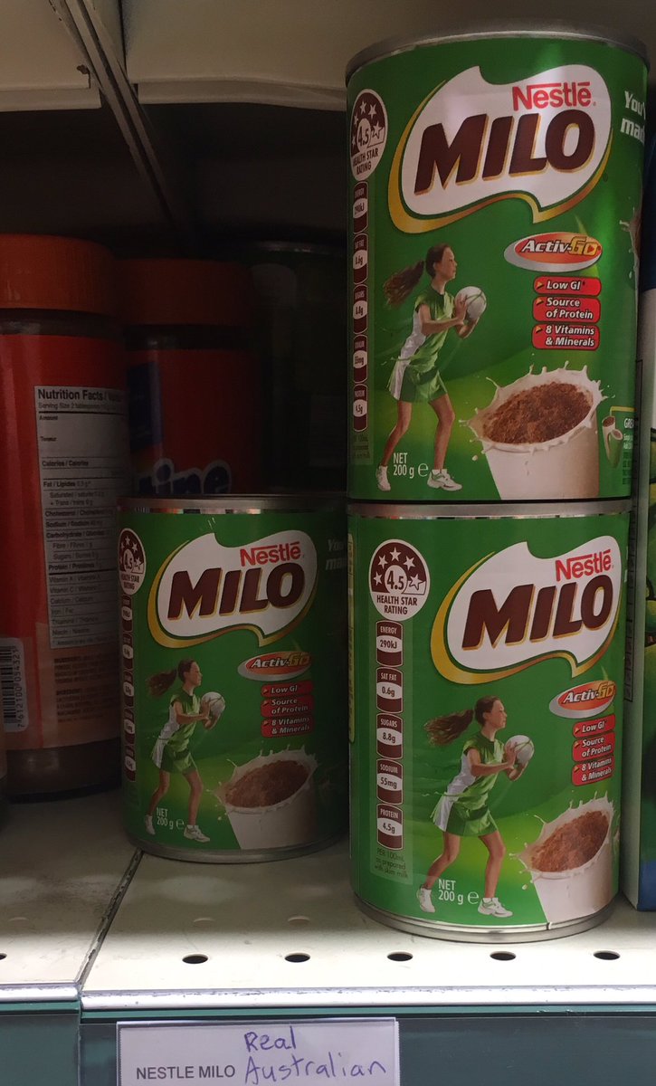 4cornerstrading's tweet photo. Sick of just any drink? Stock up on REAL Milo direct from Australia @4cornerstrading @AussiesCanada https://t.co/iF8gRC9lpD