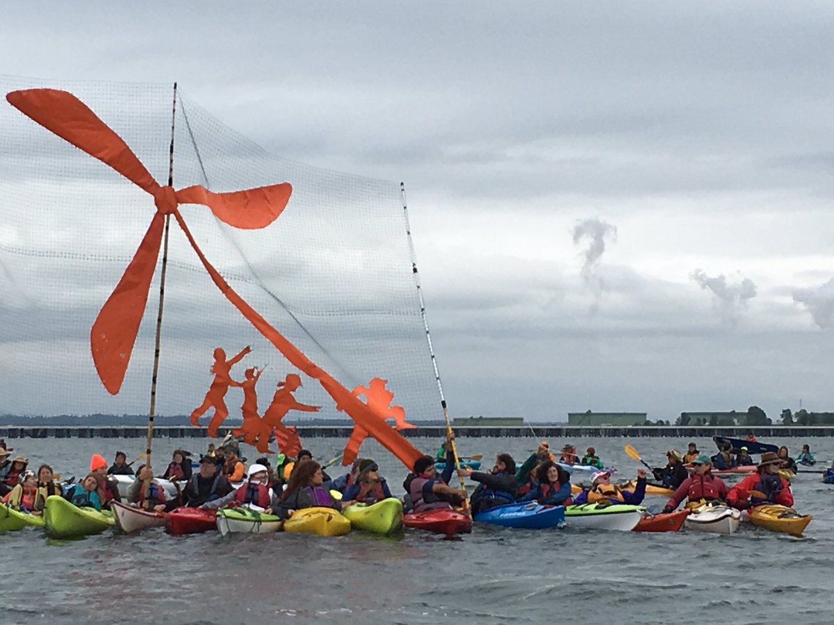 350bellingham's tweet photo. .@350 @BreakFreePnw @backboneprog From fossil fuels to renewables, transition together #breakfree2016 #BreakFreePNW https://t.co/sMwgl4KdEa