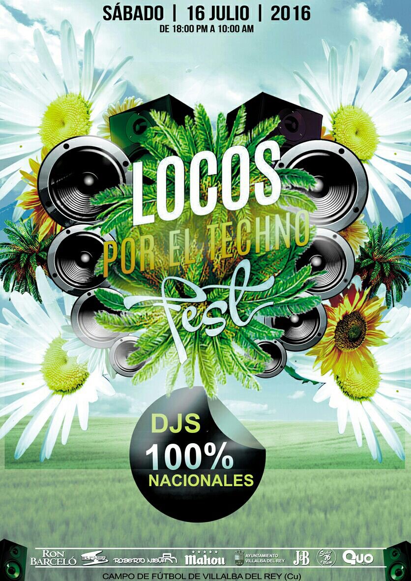 LocosTechno's tweet photo. Presentamos nuestra cara visible además de nuestros bonos para el festival : 5 copas x 20€ .#locosporeltechno https://t.co/aDKFtj7HSD