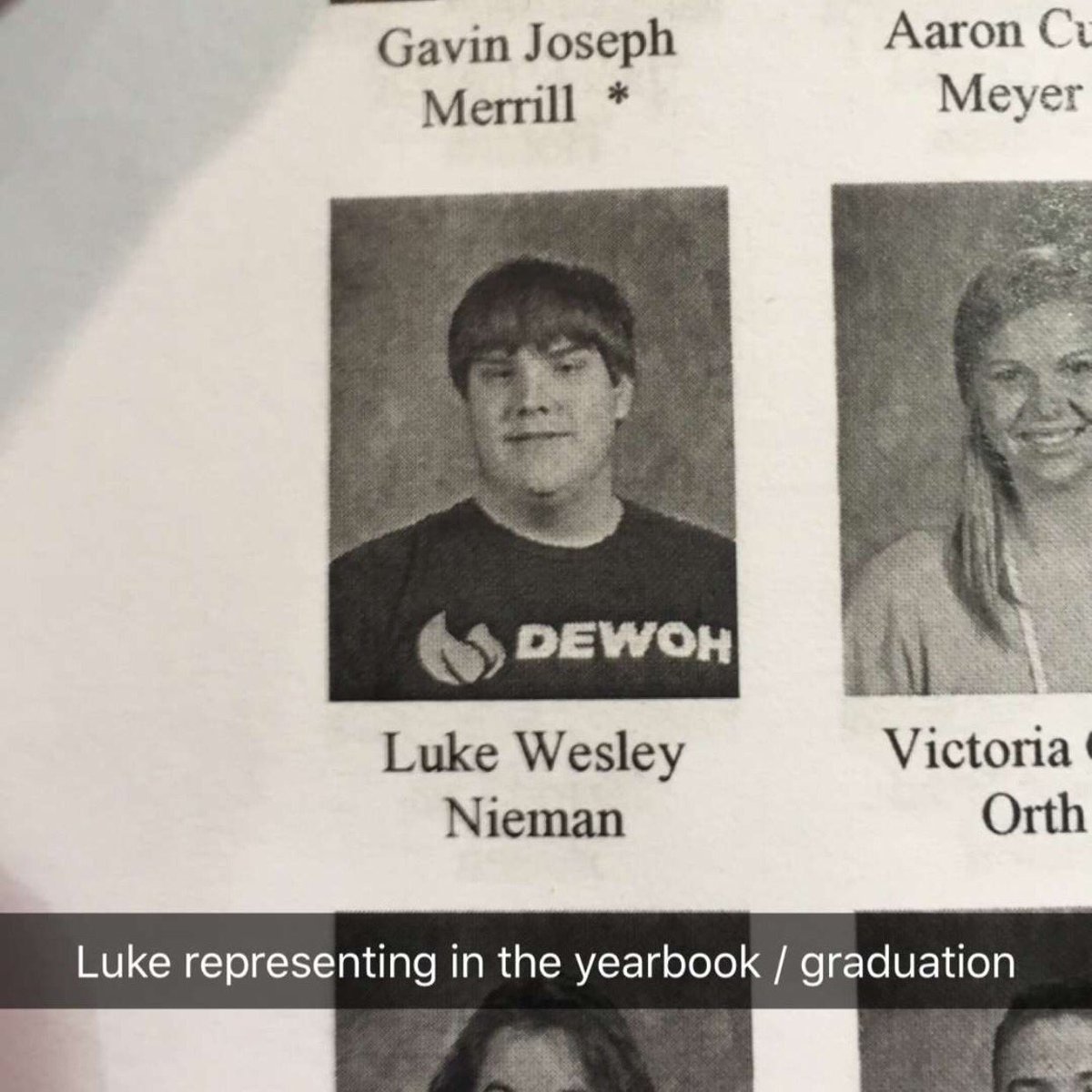 Dewoh's tweet photo. Some people just have better year book photos. #podcast #Dewoh
Thanks @SethNieman π https://t.co/u5UGmhZh8H https://t.co/5G603KOtIU