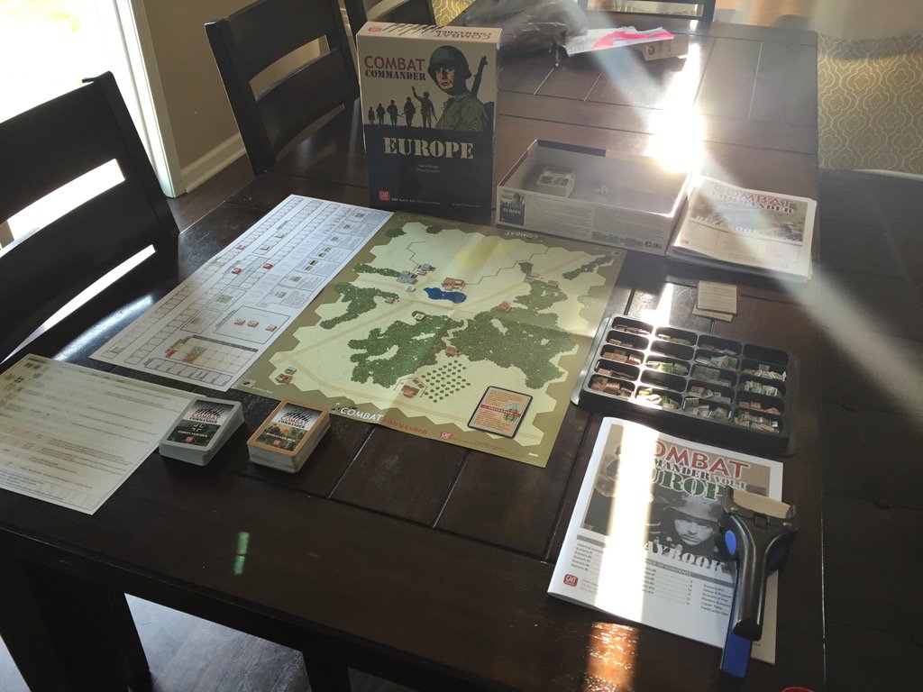BrownsburgTM's tweet image. Good morning @gmtgames #CombatCommanderEurope The sun says hello!