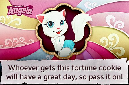 yohhhooo's tweet photo. Talking Angela told me my fortune. She’s spot on! https://t.co/mJ2B4ES0sS🎂🎂😆😆😨😨😂😂😃😃��😄 https://t.co/KgFgBXobxP