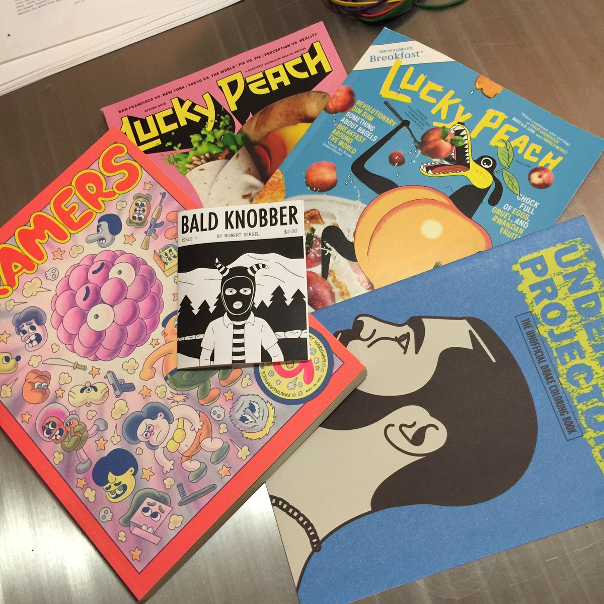 HollyKnowlman's tweet photo. @TorontoComics Thank you for all of this amazingness 😻😻😻 https://t.co/PUHIbPJnxG
