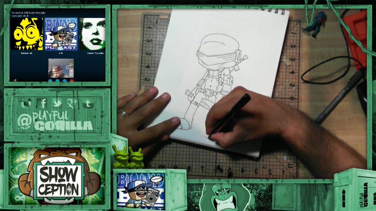 _MikeFx's tweet photo. Watching the #Showception podcast on #TwitchTV @playfulgorilla https://t.co/UcPOuGpnrV