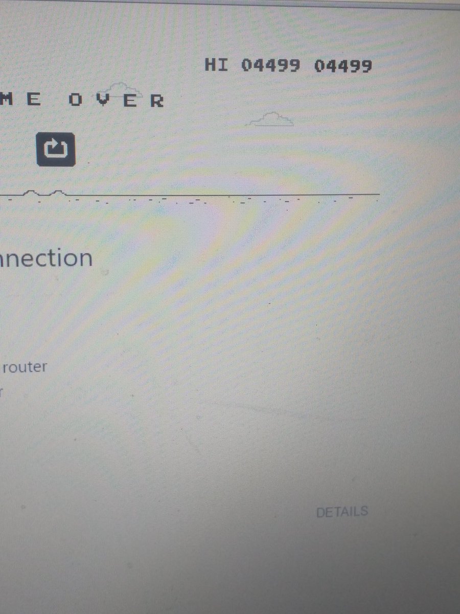 TimeyJuan's tweet image. The site crashed then I got bored and after I realized how long I&apos;d been playing I had to end it. #googledino