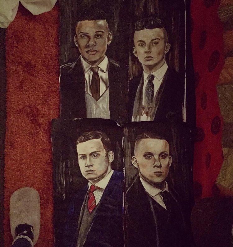 CharleighsBArt's tweet photo. Stick a fork in me,I'm done. @BlindersPeaky @HarryKirton @theotherJoeCole @caramaka #PeakyBlinders #peakybrum #art https://t.co/ddQN2CRid5
