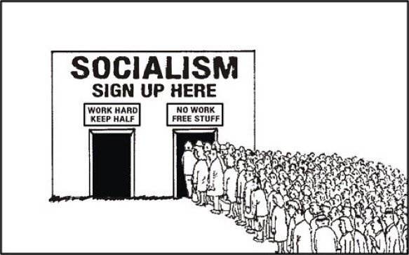 The_Trump_Train's tweet photo. Why socialism will never work! https://t.co/X4koIm9YE3
