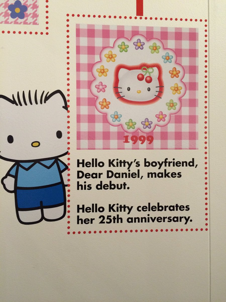 kateymac's tweet photo. Of course Kitty's boyfriend has the best name. #HelloKittyEMP https://t.co/MWpRTuV16o