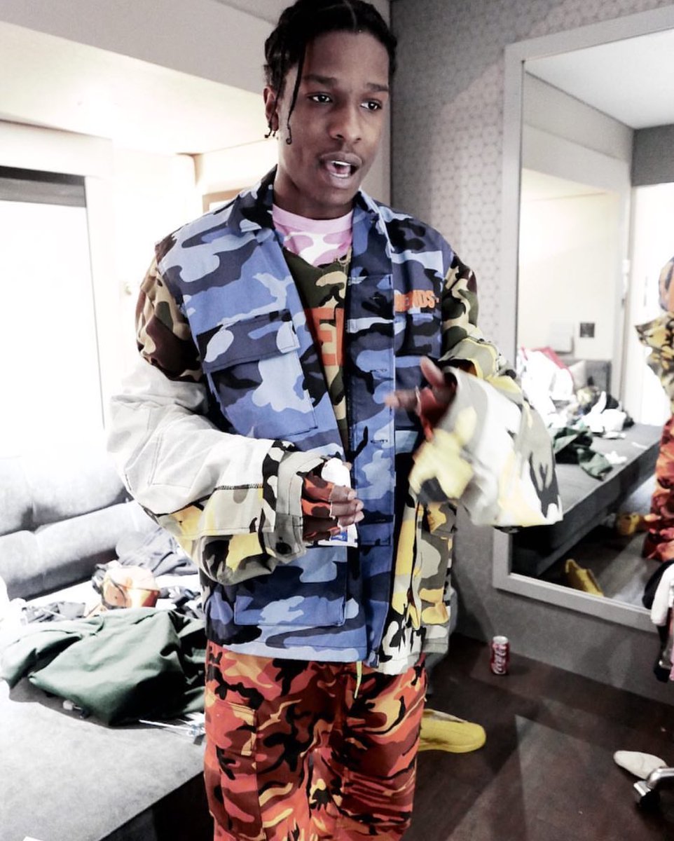 Vlone Camo Jacket Desert Camo Designer Camo Hoodie Vlone Desert