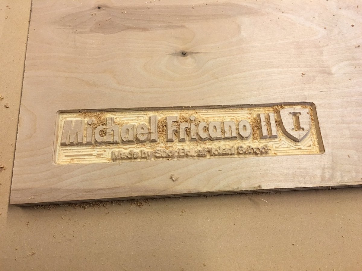 EdTechnocation's tweet photo. Training for @ShopBot all weekend at the @Iolani_School FabLab #3Dcutting #MakerEd https://t.co/j3fUnmPDel