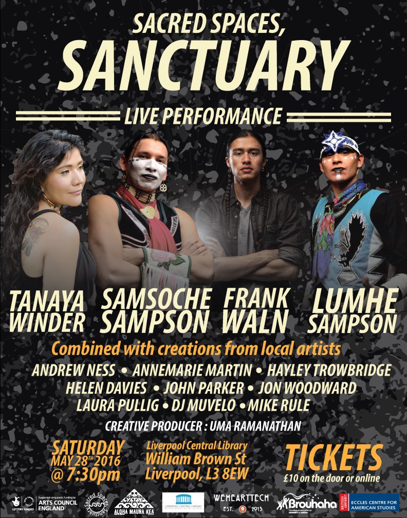 ti_lilySSSacred's tweet photo. @nabresource @FrankWaln @Gvchv @senecathrilla @tanayawinder  perform their 1st UK gig https://t.co/1fyyQLeGop