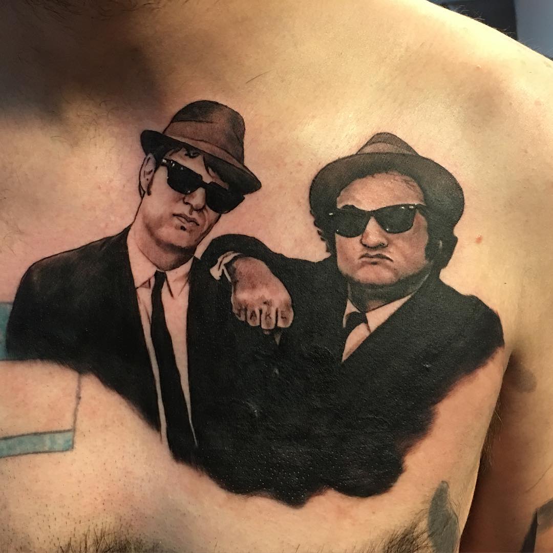 bluesbrothers in Tattoos  Search in 13M Tattoos Now  Tattoodo