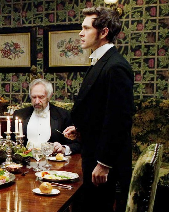 favperioddrama's tweet image. Hugh Dancy in Hysteria, 2011