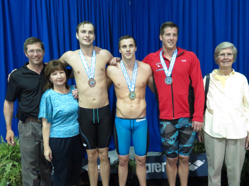 ArenaProChar's tweet photo. Men's 100 Free:  Winner:  @santocondorelli 48.41!  Followed by @JimmyFeigen and Yuri Kisil https://t.co/FbU9S6jla8