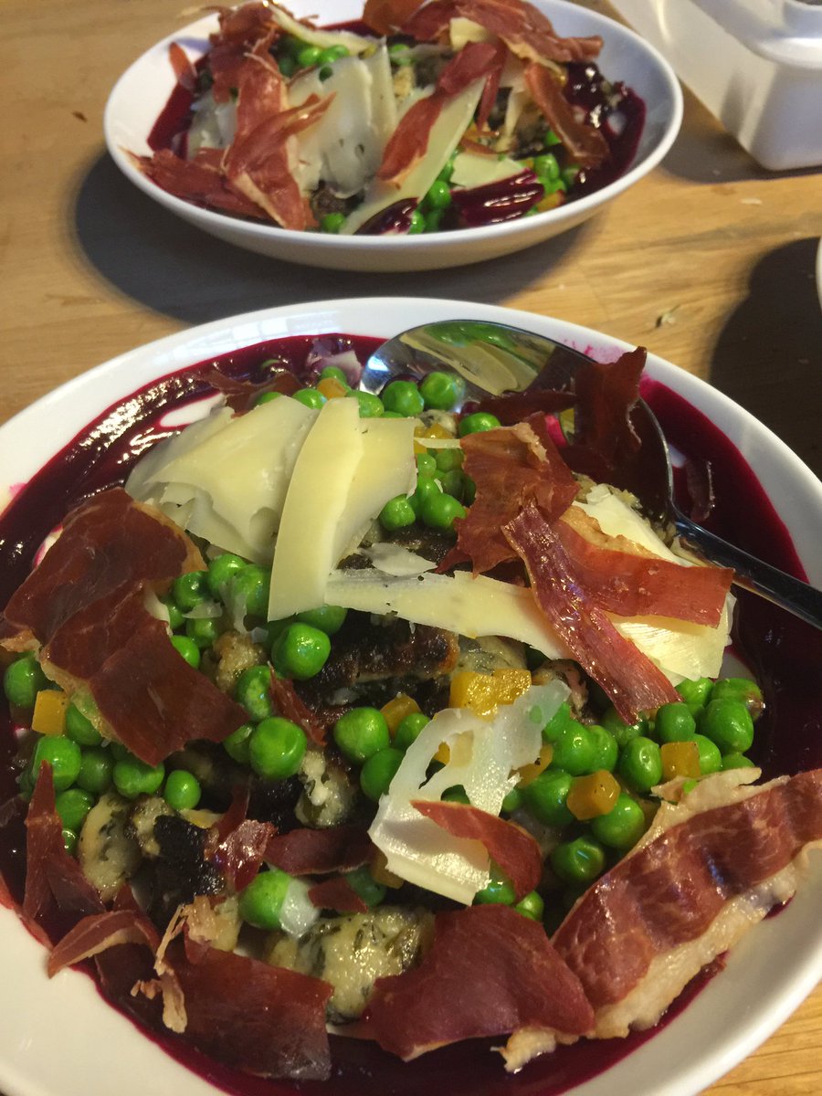 CreateCaters's tweet image. Baby kale gnudi at #createcaters