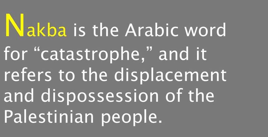 Pxlestine's tweet photo. More than 60 years after the Nakba, Palestinians are still being forced out of their homes. #Nakba68 https://t.co/prD8Etc37U