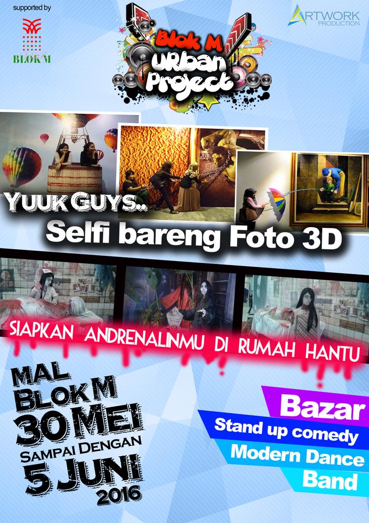 BLOK M URBAN PROJECT sediakan 100 stand bazar multi product.Further info: 085692148295-51A6134BAstri <a href="/TrendAddictsCo/">Trend Addicts</a>