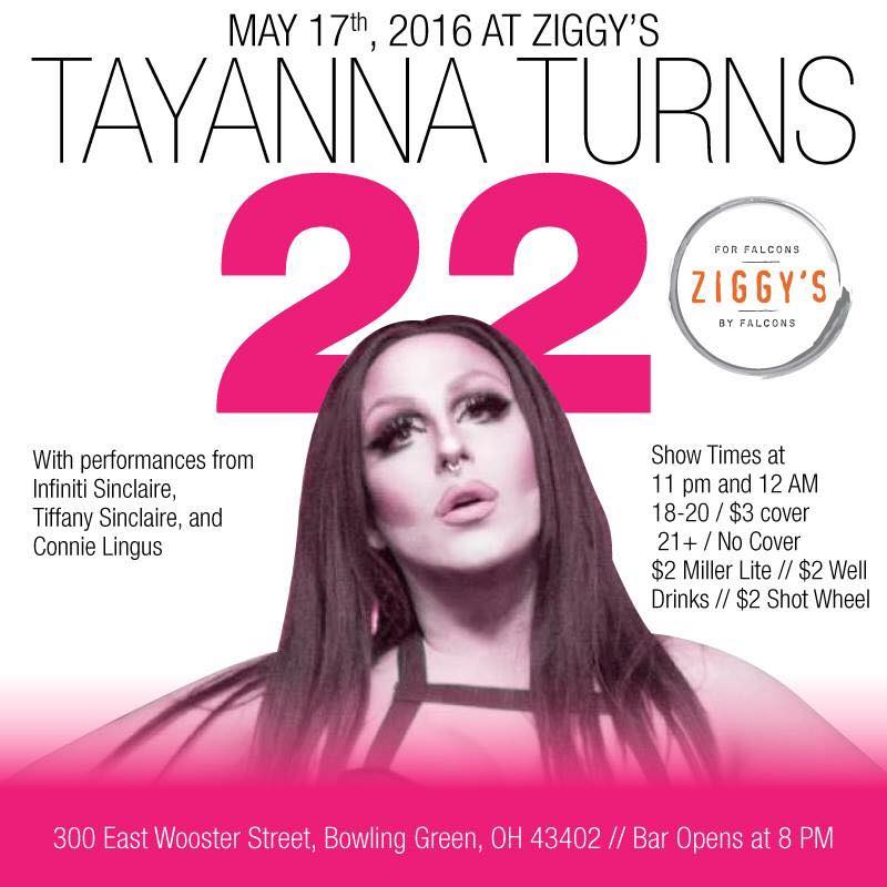 ZiggysBG's tweet photo. #DRAGISBACK Don't miss our Drag Shows at 11 pm and 12 am! https://t.co/dzW4pmWukX
