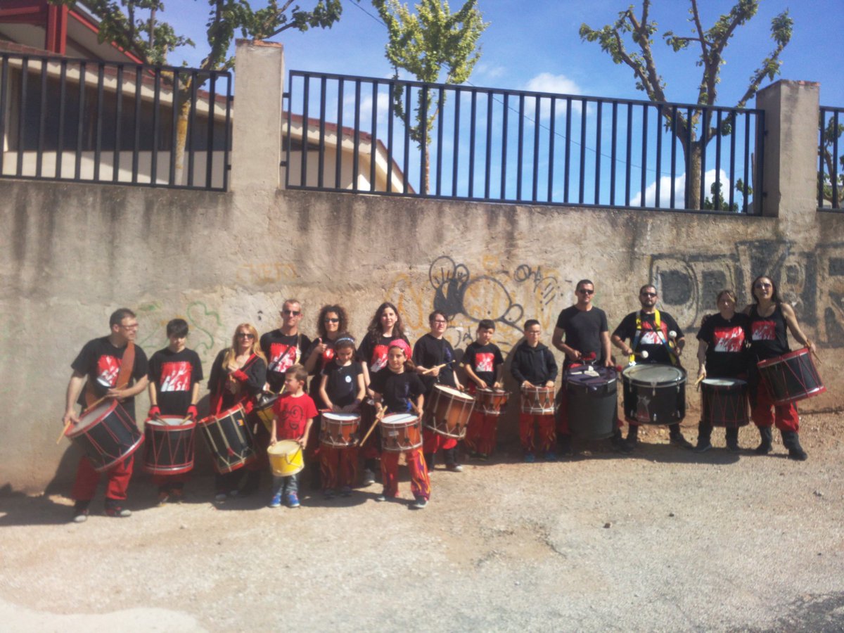 Tabals de foc de Castellbisbal a Montblanc .. Gracias per tot