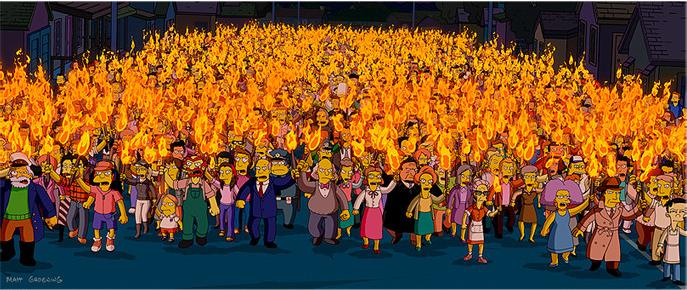 emaova's tweet photo. Los fanaticos de los #Simpsons después de ver el #HomeroResponde sin audio. Gracias @CanalFox_la https://t.co/mGv1JwrXtl