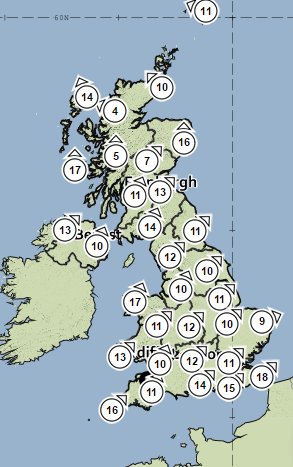 AnglersWeather's tweet photo. South westerly winds tomorrow afternoon as the low pressure moves in ~ https://t.co/Gtbfkj4DhR