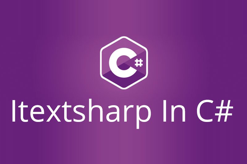 CsharpCorner's tweet image. #Itextsharp In C# by @anil_anil346 cc @CsharpCorner c-sharpcorner.com/article/itexts…