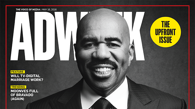 Adweek's tweet photo. .@IAmSteveHarvey's secret to making 5 shows at the same time? Relatability and humor: https://t.co/wmuNYLUA9b https://t.co/n1HBbEMF4x