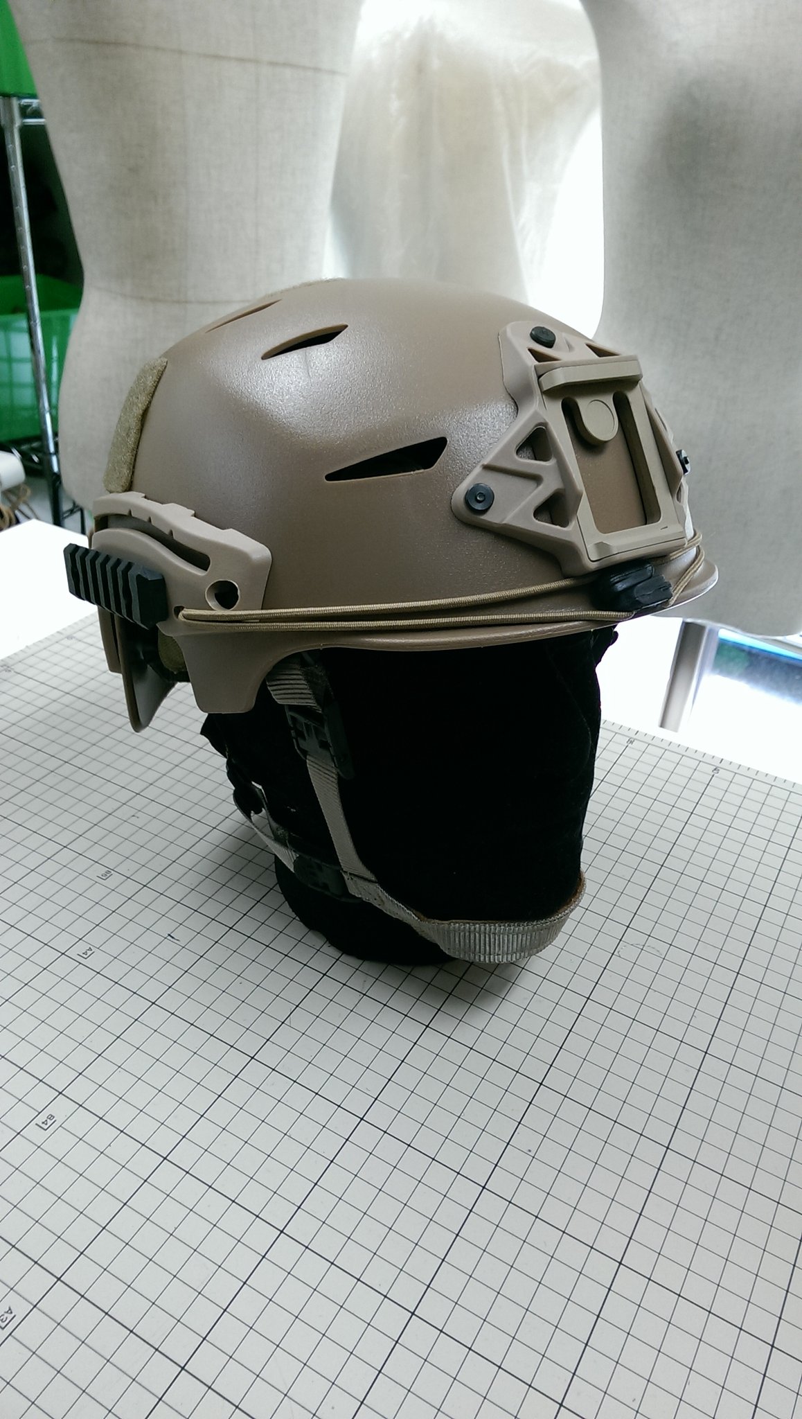 team wendy ヘルメットカバー　陸自迷彩　ギリー FMA Team Wendy EXFIL LTP Rail2 0 レプリカ 陸自迷彩カバー