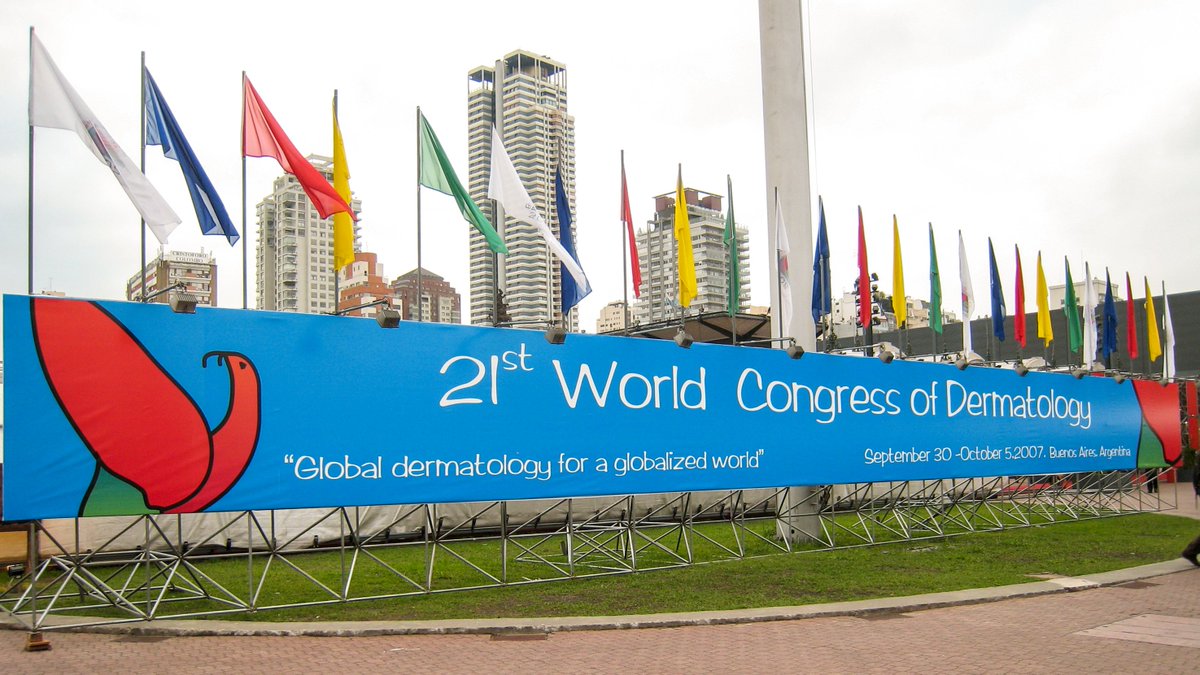 ILDSDerm's tweet image. Buenos Aires hosted the XXI World Congress of Dermatology in 2007 for @ILDSDerm &amp;amp; will host @CILAD2016 this October