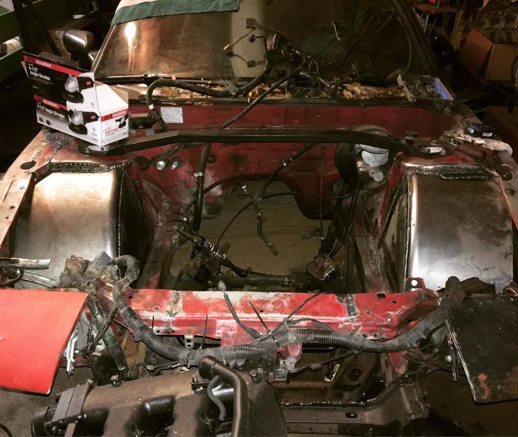 m_mediouni's tweet image. Well, that wasn't easy. More work to go. #s13 #gotlock #steeringangle #steeringlock #angle #angleclearance #240sx #…