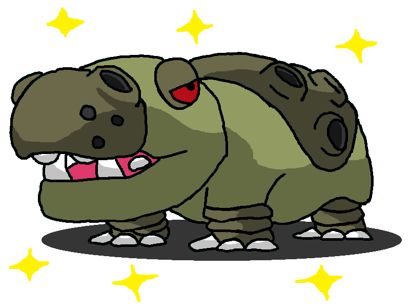 koufuujin's tweet image. RT + Follow pour tenter de gagner un Hippodocus shiny 6IV strat' !
Résultat à 21h.
Bonne chance ; )