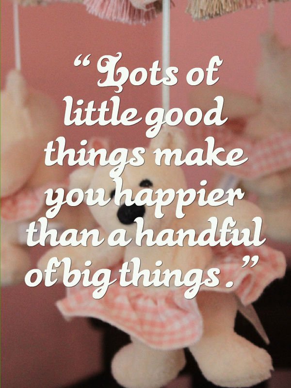 ProgramFor's tweet image. Lots of little #good #things make you #happier than a handful of big things.